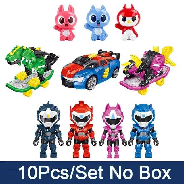 Dinosaur Action Figures Power Car Mini Force X Collection - ToylandEU
