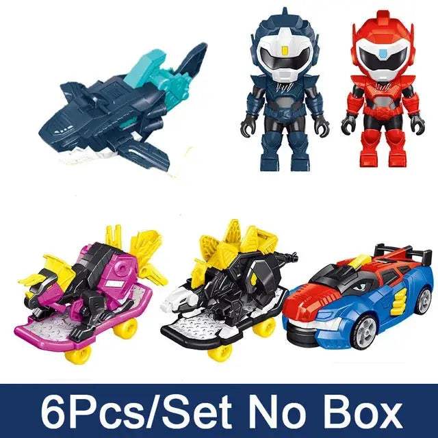 Dinosaur Action Figures Power Car Mini Force X Collection - ToylandEU
