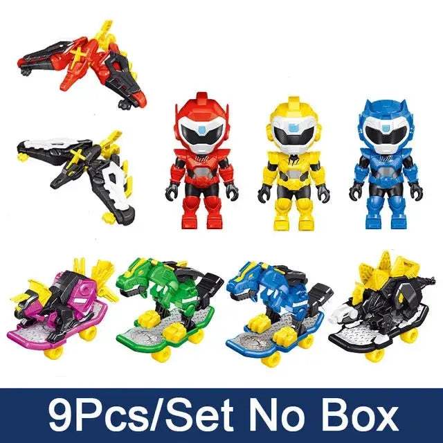 Dinosaur Action Figures Power Car Mini Force X Collection - ToylandEU