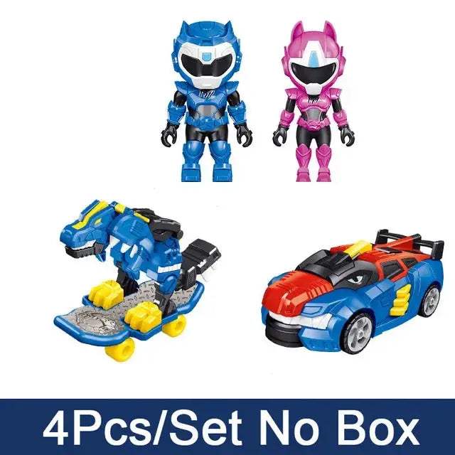 Dinosaur Action Figures Power Car Mini Force X Collection - ToylandEU