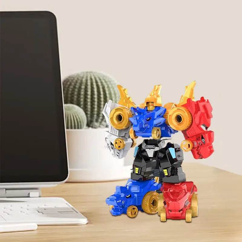 Dinosaur Adaptable Robot Toys 5-in-1 Action Figures - ToylandEU