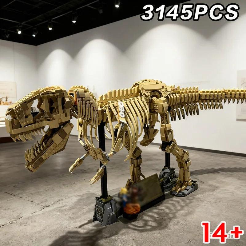 Dinosaur Building Block Set | 3145 Pieces | Toylandeu™