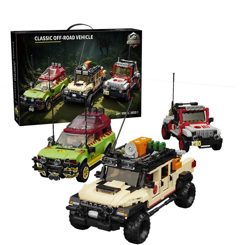 Dinosaur Building Blocks | 1632 Pcs Lego Compatible | Toylandeu™