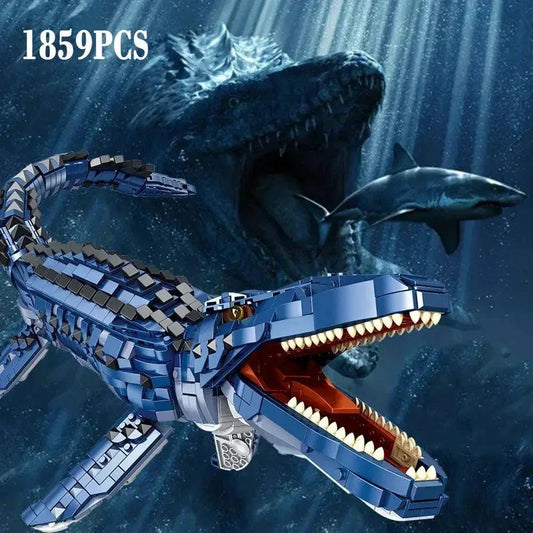  Dinosaur Building Blocks 800 Pieces LEGO Compatible Set -  ToylandEU™