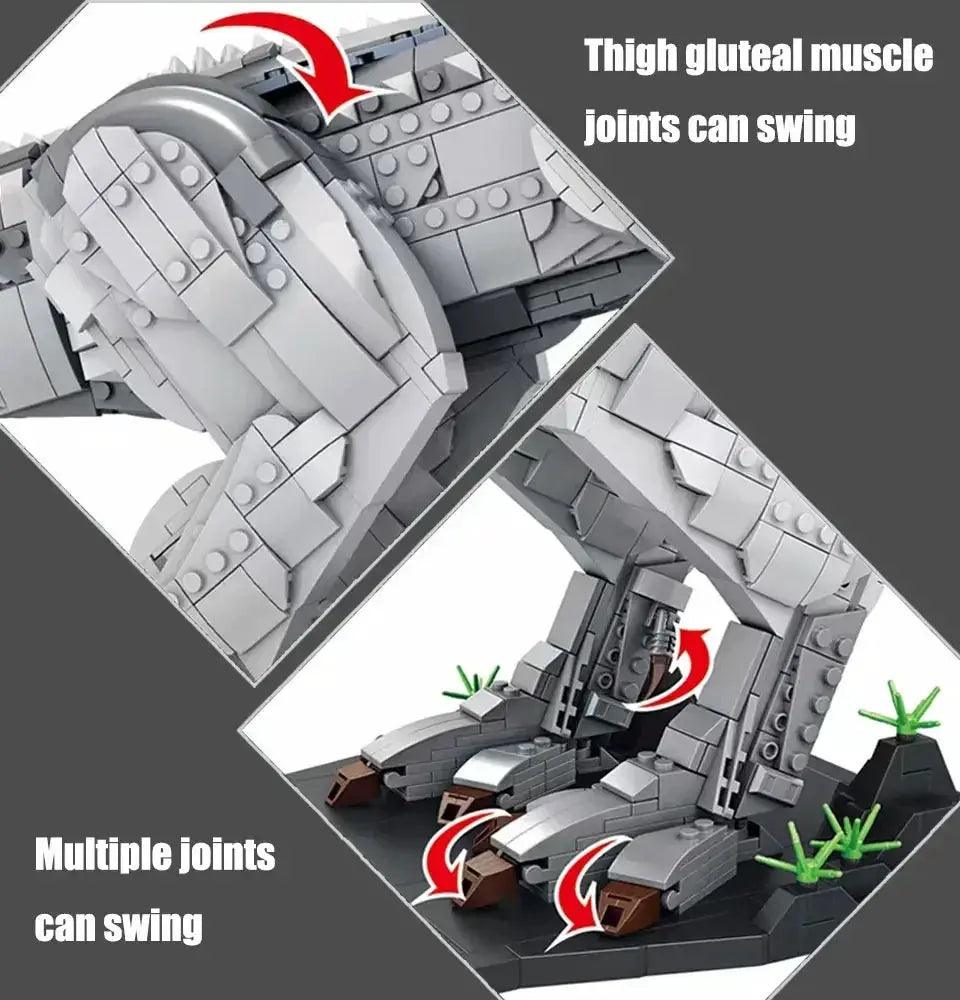  Dinosaur Building Blocks Set Educational Diy Toy -  ToylandEU™