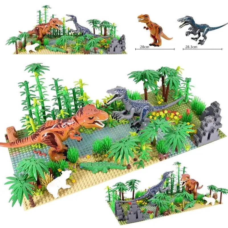 Dinosaur Building Blocks Set Lego Compatible Creative Play - ToylandEU