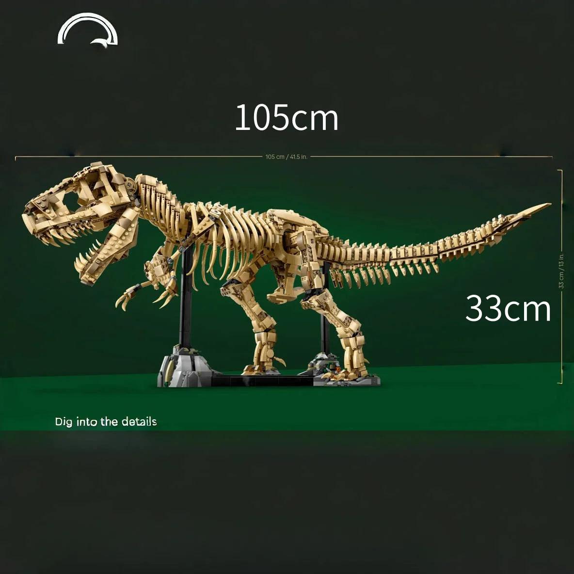 Dinosaur Building Blocks | T Rex Model | Toylandeu™