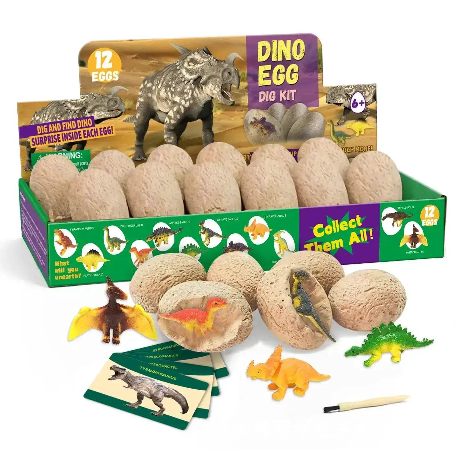 Dinosaur Egg Excavation Dig Kit For STEM Learning Fun - ToylandEU