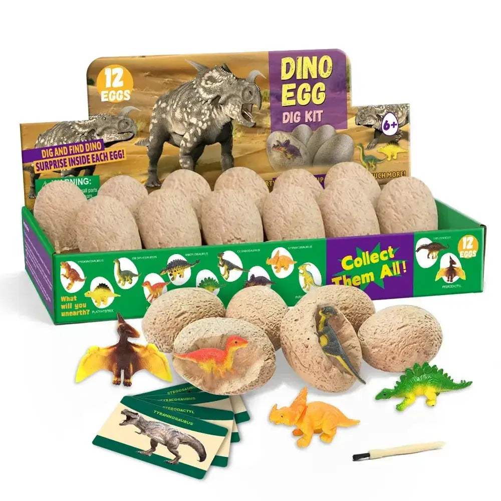 Dinosaur Egg Excavation Dig Kit For STEM Learning Fun - ToylandEU