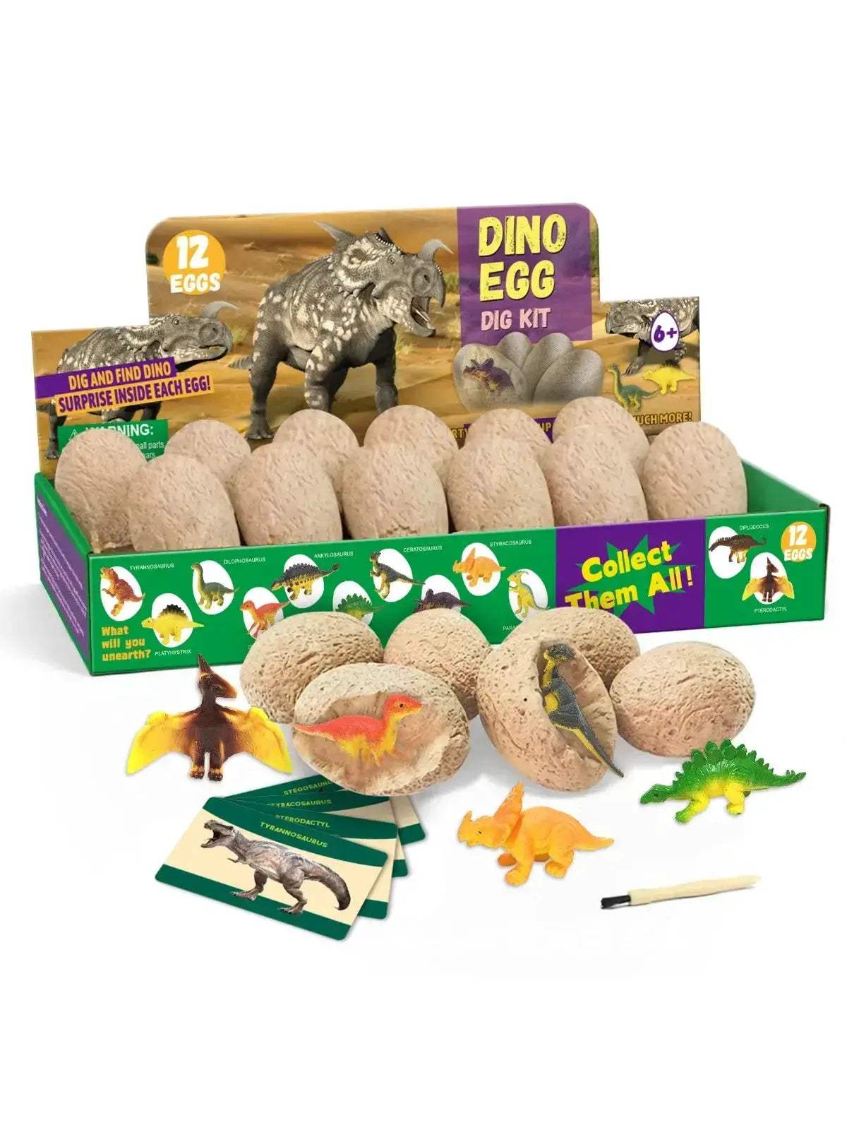 Dinosaur Egg Excavation Dig Kit For STEM Learning Fun - ToylandEU