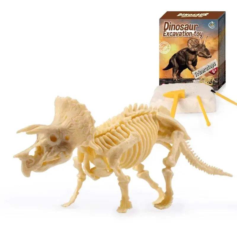 Dinosaur Excavation Kit For Kids Educational Fossil Discovery - ToylandEU