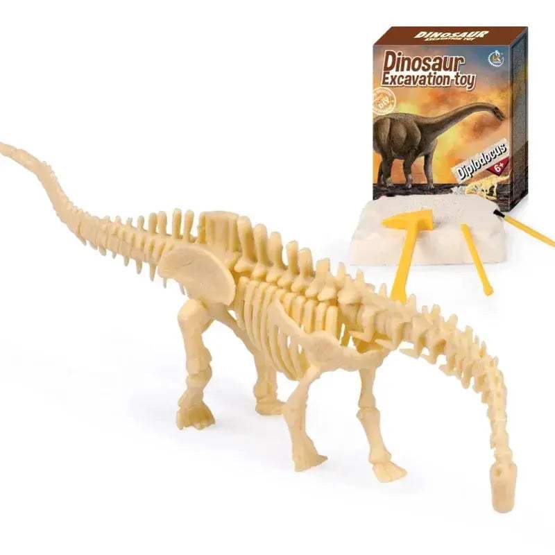 Dinosaur Excavation Kit For Kids Educational Fossil Discovery - ToylandEU