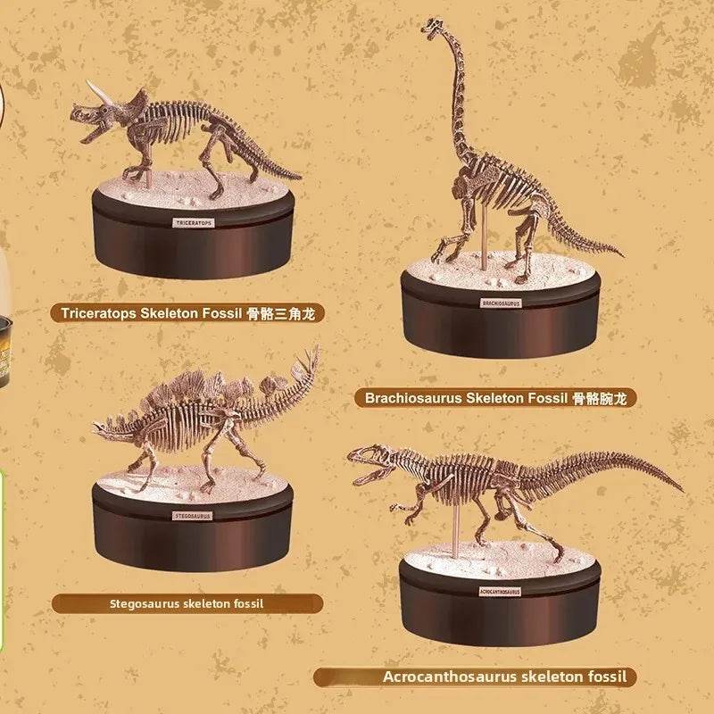 Dinosaur Excavation Toy Simulation Model Chiosaurus Puzzle - ToylandEU