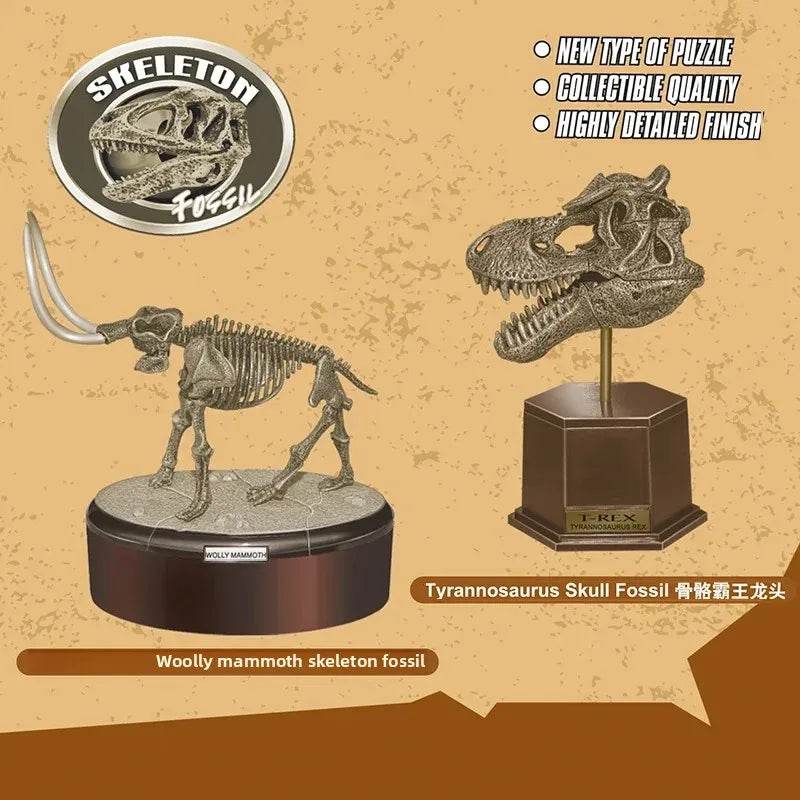 Dinosaur Excavation Toy Simulation Model Chiosaurus Puzzle - ToylandEU