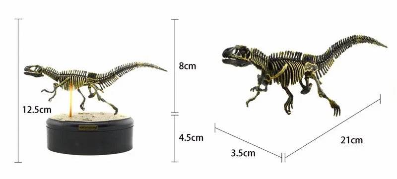 Dinosaur Excavation Toy Simulation Model Chiosaurus Puzzle - ToylandEU