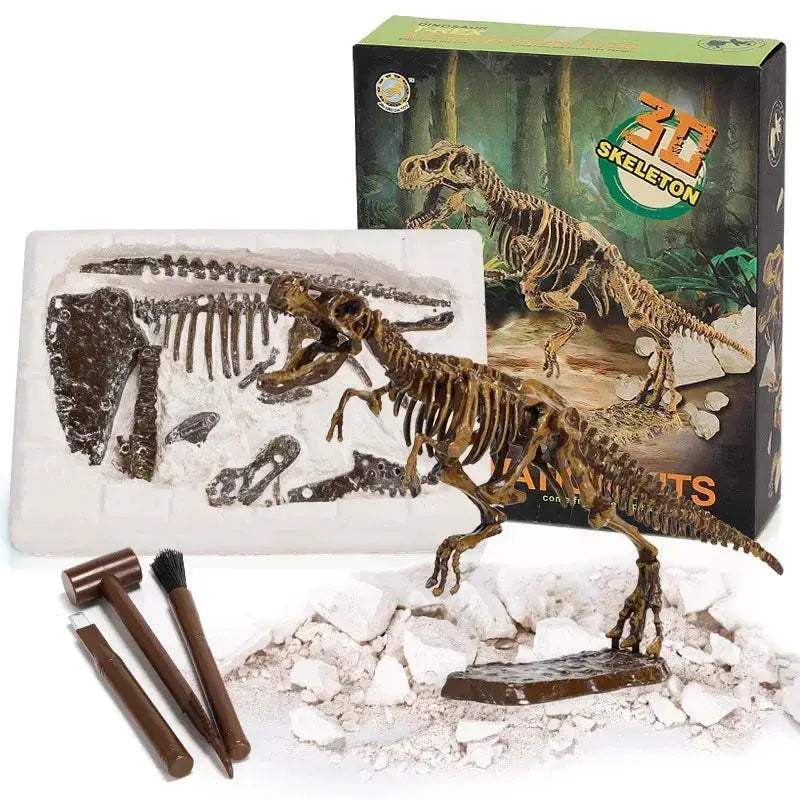 Dinosaur Fossil Dig Kit For Kids Educational Archaeology Toy - ToylandEU