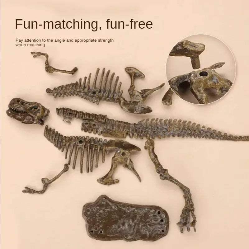 Dinosaur Fossil Dig Kit For Kids Educational Archaeology Toy - ToylandEU