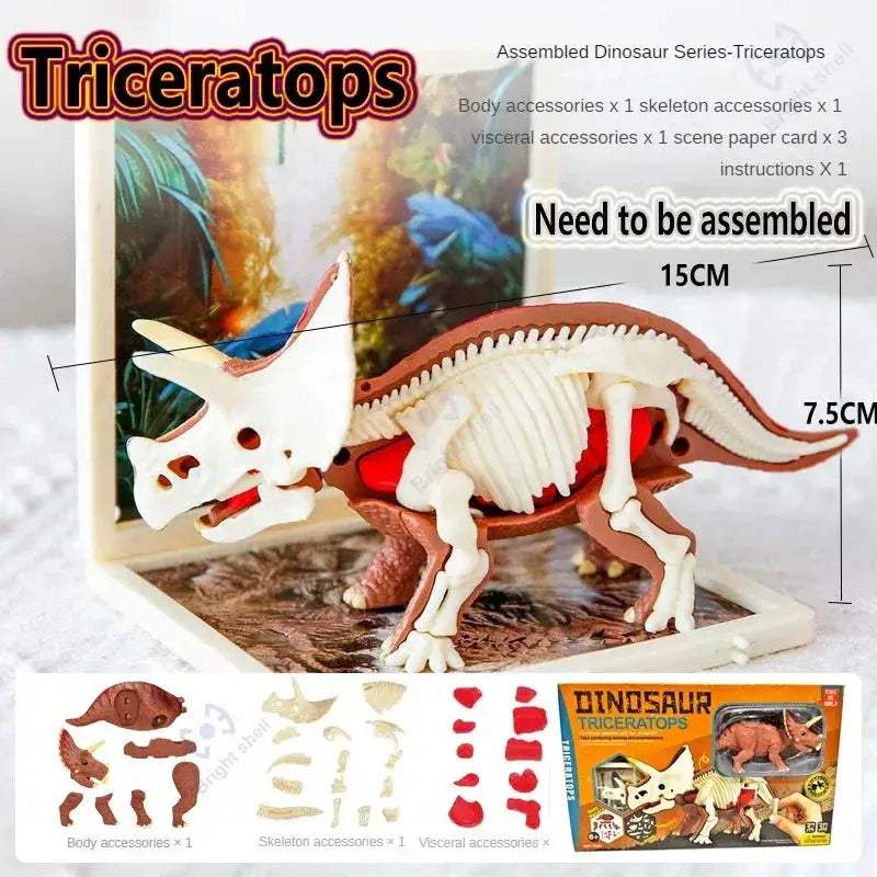 Dinosaur Fossil Dig Kit For Kids Educational Archaeology Toy - ToylandEU