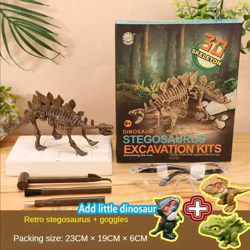 Dinosaur Fossil Dig Kit For Kids Educational Archaeology Toy - ToylandEU