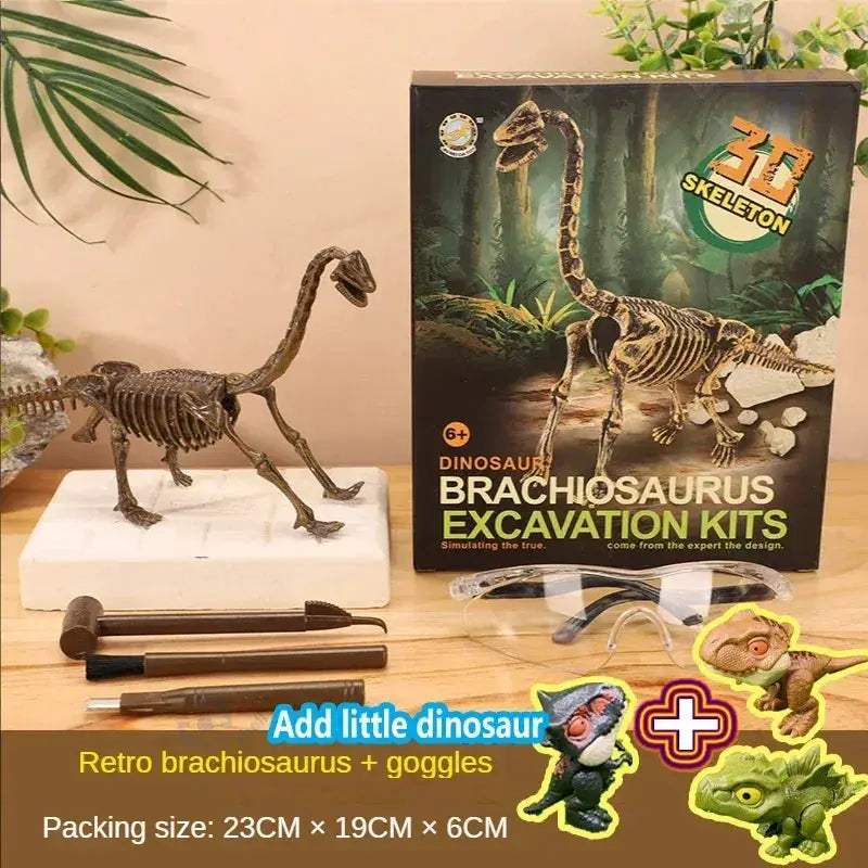 Dinosaur Fossil Dig Kit For Kids Educational Archaeology Toy - ToylandEU