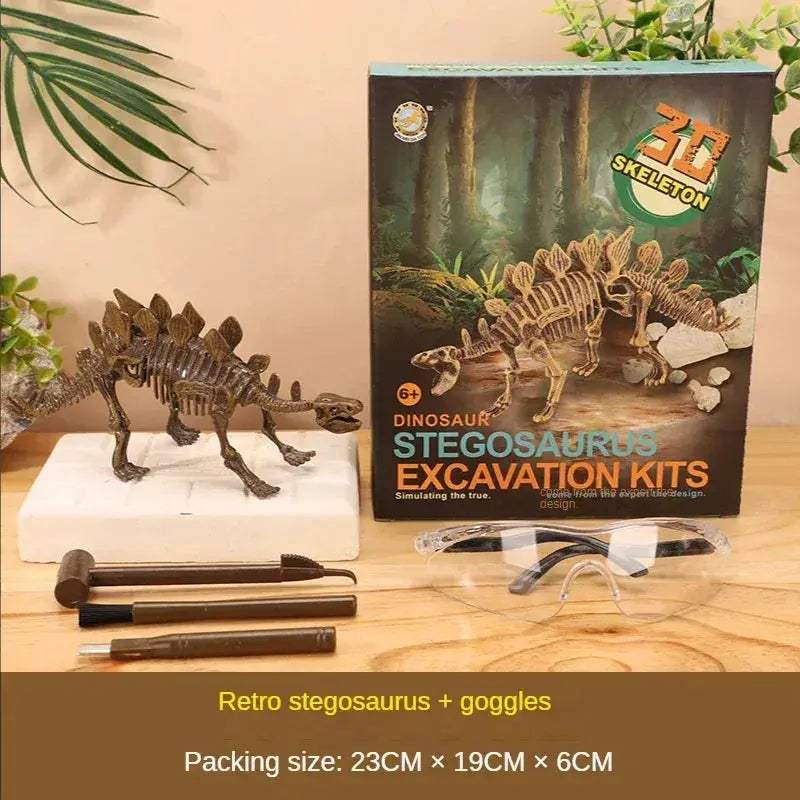 Dinosaur Fossil Dig Kit For Kids Educational Archaeology Toy - ToylandEU