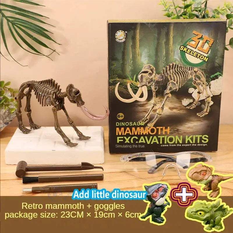 Dinosaur Fossil Dig Kit For Kids Educational Archaeology Toy - ToylandEU