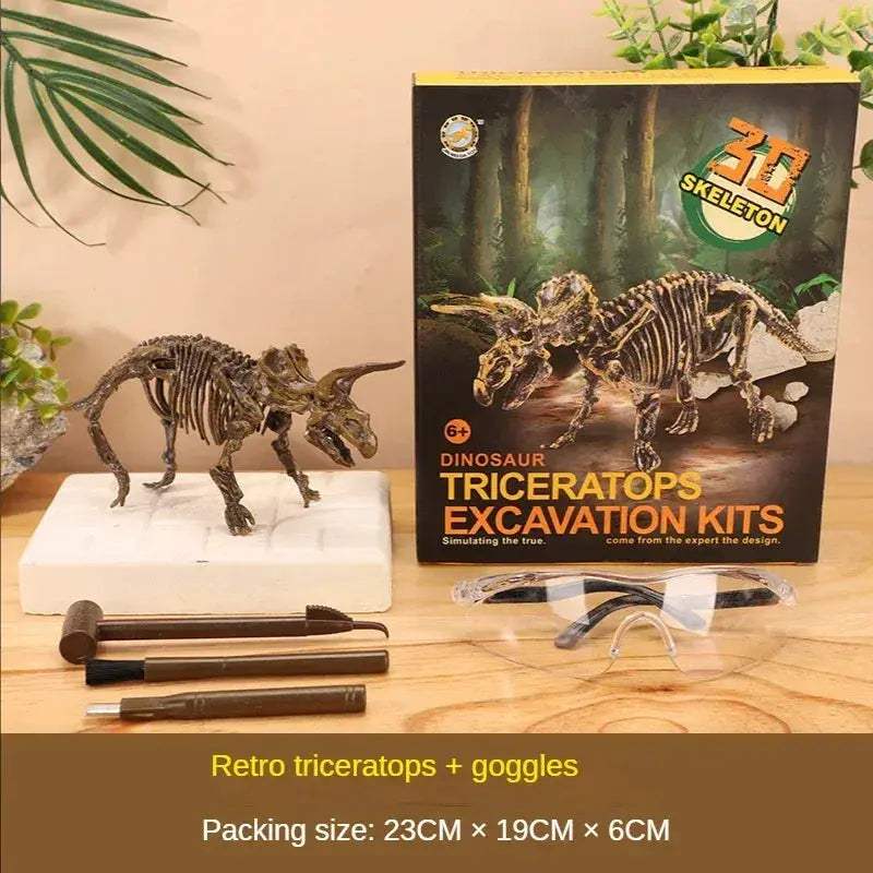 Dinosaur Fossil Dig Kit For Kids Educational Archaeology Toy - ToylandEU