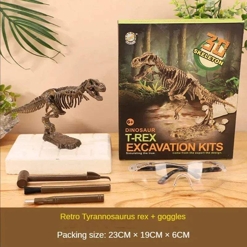 Dinosaur Fossil Dig Kit For Kids Educational Archaeology Toy - ToylandEU