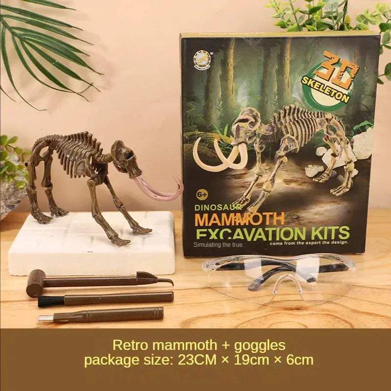 Dinosaur Fossil Dig Kit For Kids Educational Archaeology Toy - ToylandEU