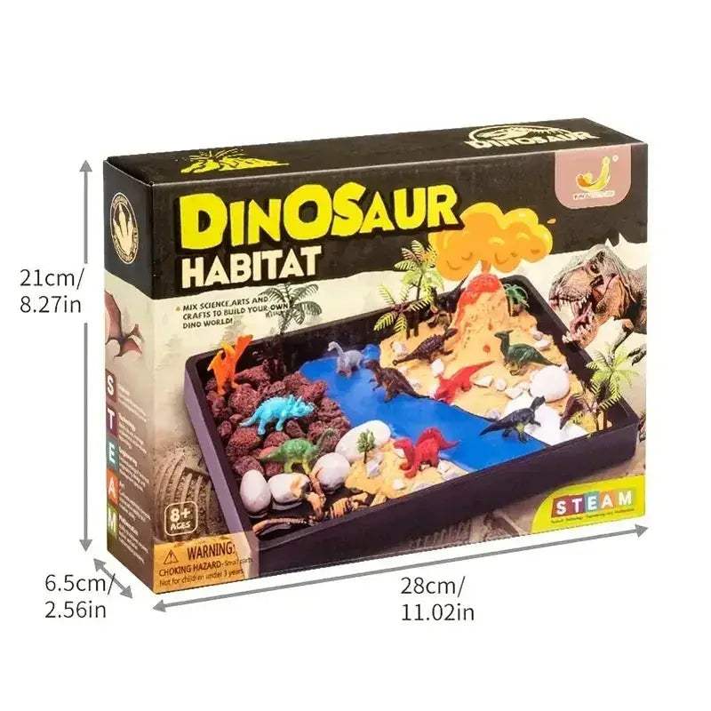 Dinosaur Habitat Experiment Kit For Creative Hands On Learning - ToylandEU