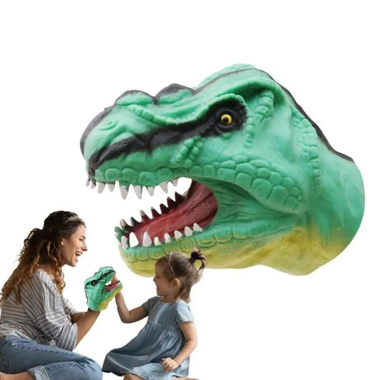 Dinosaur Hand Puppet | Realistic Soft Grip | Toylandeu™