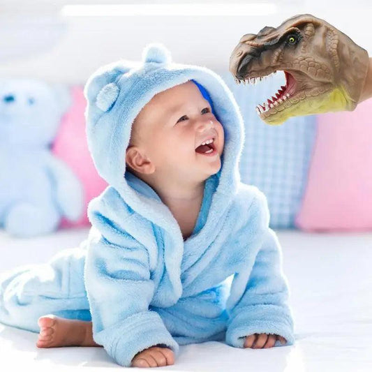 Dinosaur Hand Puppet | Realistic Soft Grip | Toylandeu™