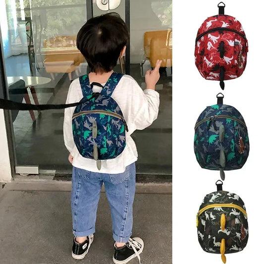 Dinosaur Kids Safety Backpack With Anti Loss Wrist Link - ToylandEU