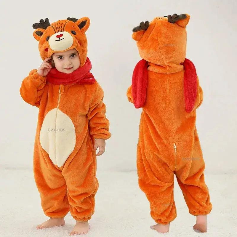  Dinosaur Kigurumi Baby Onesie Pajamas Hooded Warmth -  ToylandEU™