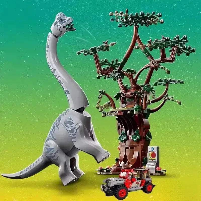 Dinosaur Missions Allosaurus MOC Set For Kids Transport Truck - ToylandEU