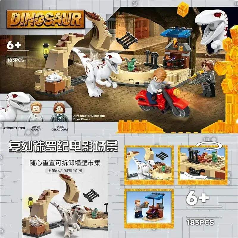 Dinosaur Missions Allosaurus MOC Set For Kids Transport Truck - ToylandEU