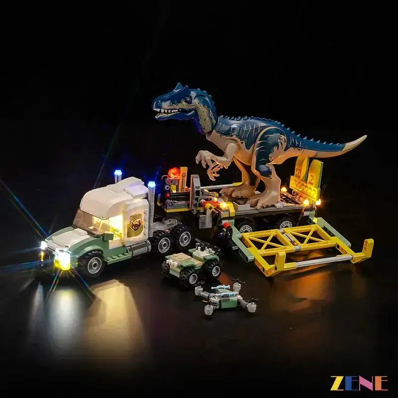 LEGO Dinosaur Missions: Allosaurus Transport Truck #76966 - ToylandEU