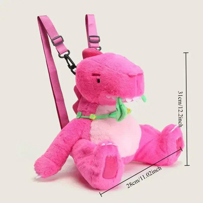  Dinosaur Plush Backpack Crossbody Bag Ultra Soft Kids -  ToylandEU™
