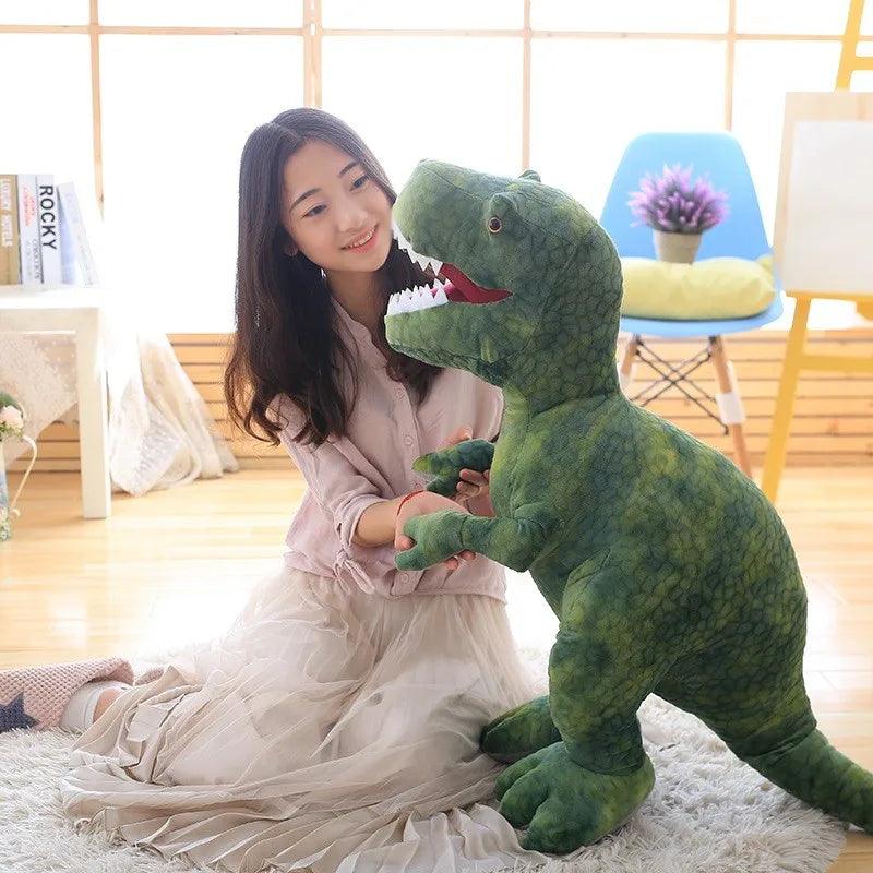  Dinosaur Plush Pillow For Kids Soft Huggable Rex 
