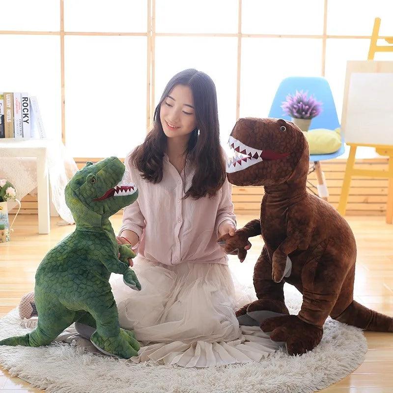  Dinosaur Plush Pillow For Kids Soft Huggable Rex 