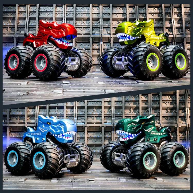 Dinosaur RC Car Remote Control Spray Tumbling Stunt Car - ToylandEU