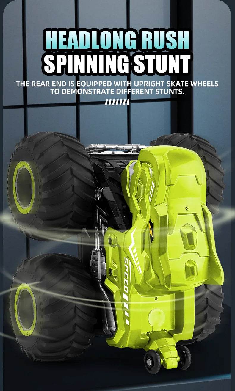 Dinosaur RC Car Remote Control Spray Tumbling Stunt Car - ToylandEU