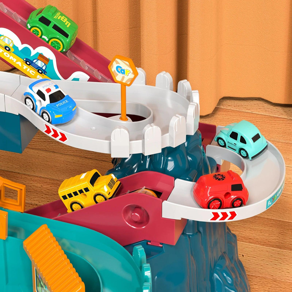 Dinosaur Race Track Toy | Diecast Cars | Toylandeu™