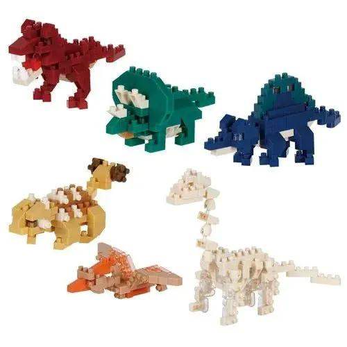 Dinosaur Series 1 Nanoblock Mininano Blind-Bag (1 Bag with 1 Figure) - ToyShnip