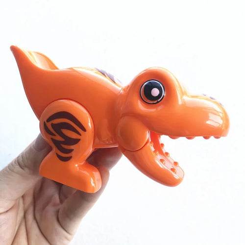 Dinosaur-Themed Big Building Blocks Marble Run Track for Endless Fun - ToylandEU