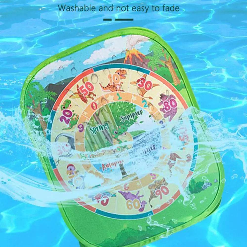 Dinosaur-Themed Double-Sided Bean Bag Toss Game for Family Parties and Outdoor Fun - ToylandEU