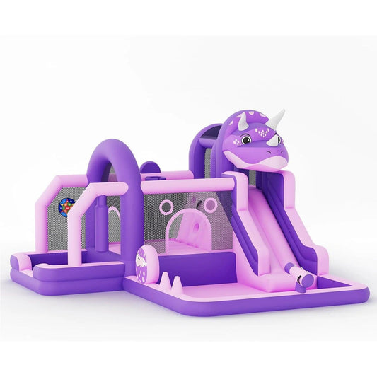  Dinosaur Themed Inflatable Bounce House Water Slide -  ToylandEU™