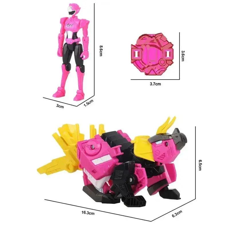  Dinosaur Transformation Action Figures Robot Toys Safe -  ToylandEU™