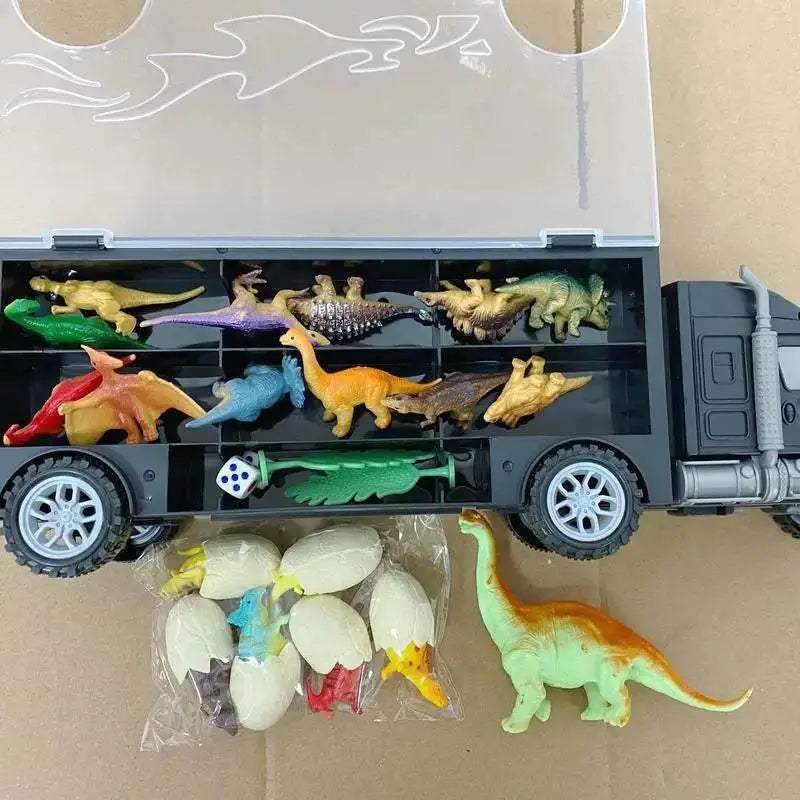  Dinosaur Transport Truck Toy for Kids - Fun Dino Carrier Adventure! -  ToylandEU™