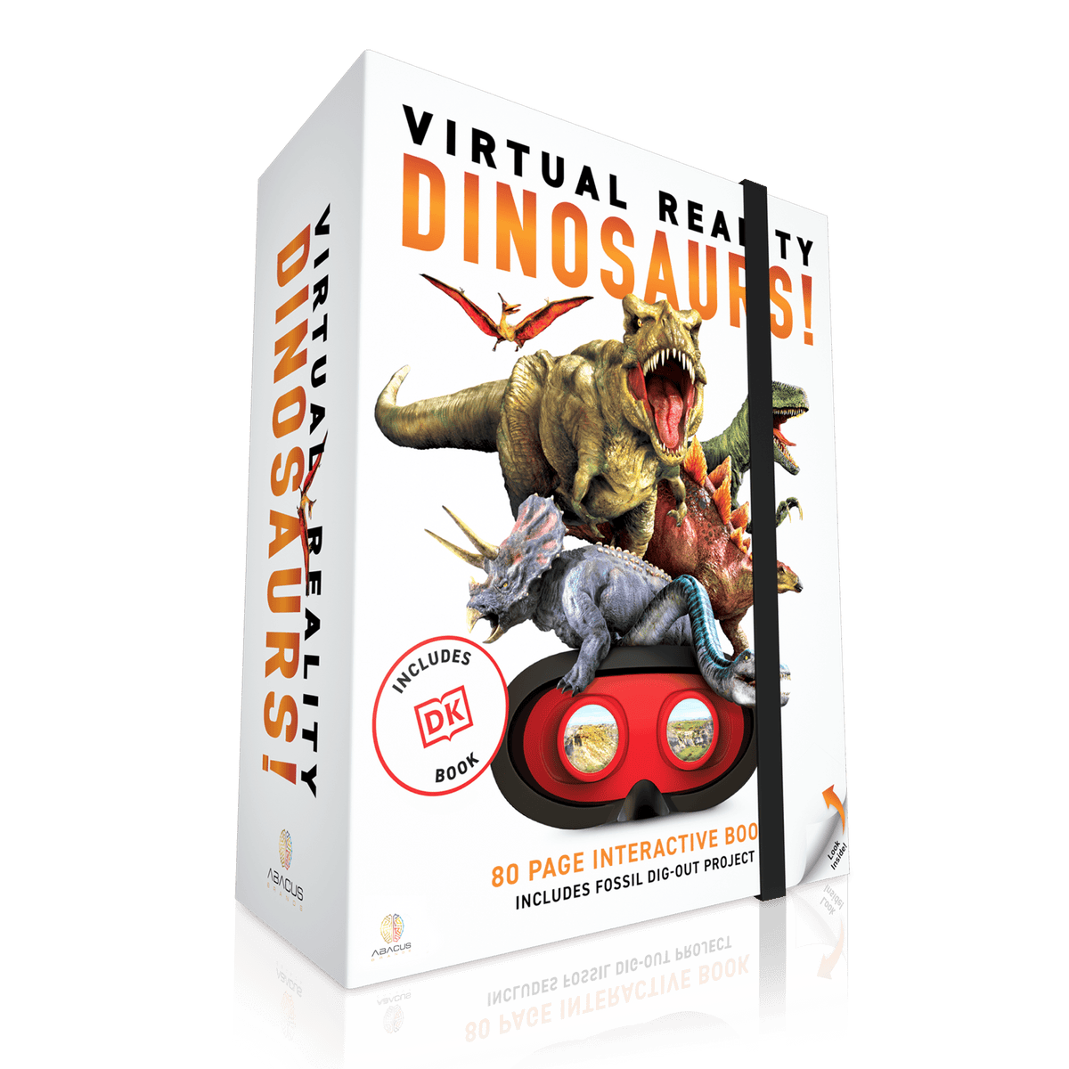 Dinosaur VR Kit | VR Goggles & DK Book | Toylandeu™